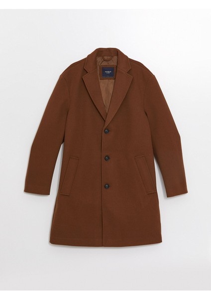 Yeni Sezon Standart Kalıp Ceket Yaka Erkek Kaşe Kaban indirimleri