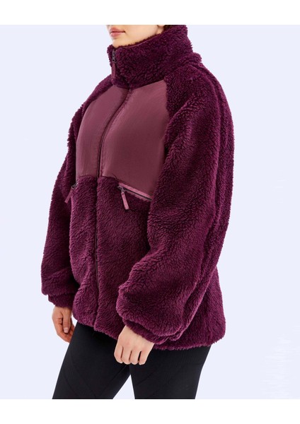 Authentic Oripro Kadın Bordo Regular Fit Sherpa fiyatları