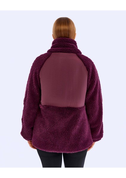 Authentic Oripro Kadın Bordo Regular Fit Sherpa fırsatları