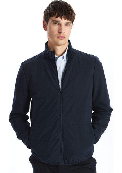 Yeni Sezon Standart Kalıp Dik Yaka Erkek Mont