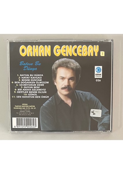 Orhan Gencebay Batsın Bu Dünya CD (Orijnal 1994 Dönem Baskı Cd) modelleri
