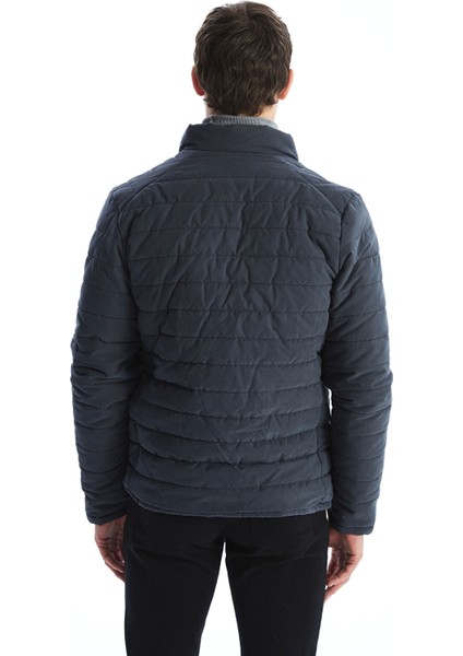 Yeni Sezon Standart Kalıp Dik Yaka Erkek Şişme Mont indirimleri