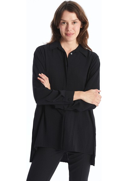 Yeni Sezon Düz Uzun Kollu Aerobin Kadın Gömlek