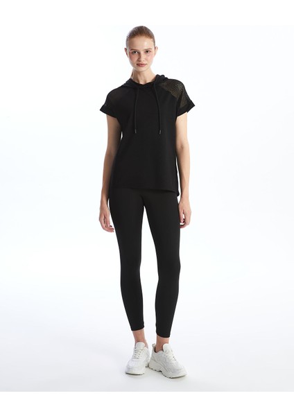 Yeni Sezon Kapüşonlu Düz Kısa Kollu Kadın Tişört fiyatları