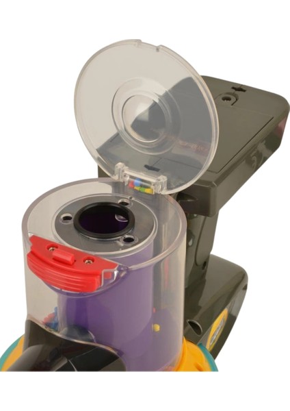 Sesli Işıklı Gerçekçi Kablosuz Oyuncak Elektrik Süpürgesi Ilk Süpürgem Modeli 20X15X10 cm indirimleri