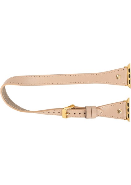 Apple Watch Uyumlu Deri Kordon 42-44-45MM Slim Dt Gt Nu1 modelleri