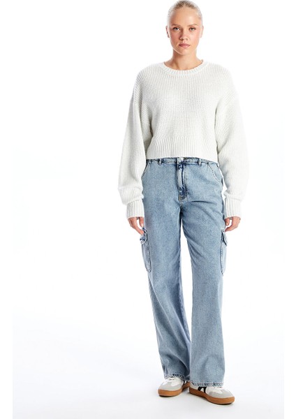 Yeni Sezon Bisiklet Yaka Parlak Görünümlü Kadın Triko Kazak fiyatları