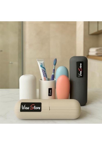 Vios Store Travel Boy 60 ml Seyahat Tipi Şampuan Şişesi Seti – Sızdırmaz, Yeniden Doldurulabilir Silikon Kap – Tsa Uyumlu