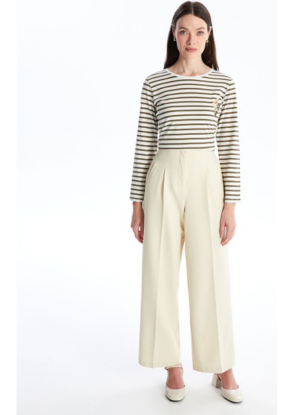 Yeni Sezon Bisiklet Yaka Çizgili Uzun Kollu Kadın Tişört fiyatları