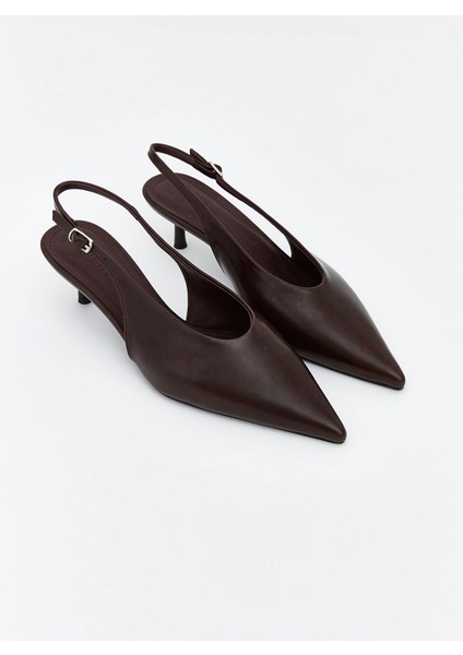 Yeni Sezon Sivri Burun Kadın Topuklu Ayakkabı