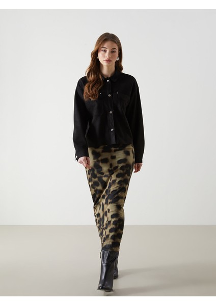 Yeni Sezon Süet Görünümlü Kadın Gömlek Ceket fiyatları