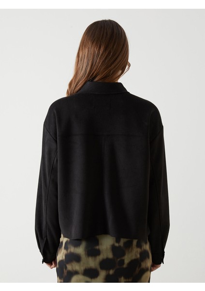 Yeni Sezon Süet Görünümlü Kadın Gömlek Ceket fırsatları