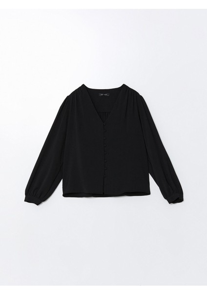 Yeni Sezon V Yaka Kadın Bluz indirimleri