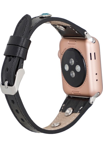 Apple Watch Uyumlu Deri Kordon 38-40-41MM Slim Tr Rst1 modelleri