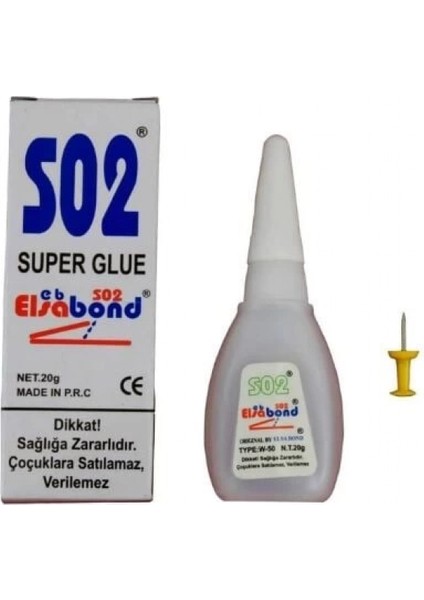 S02 Hızlı Japon Yapıştırıcısı