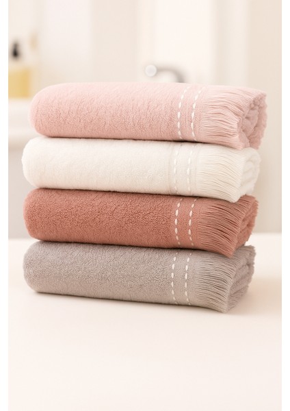 30X50 Coco Desen Mutfak Havlusu 4'lı Asorti