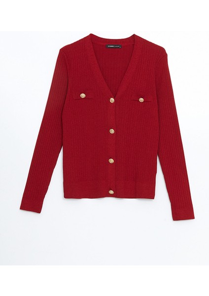 Yeni Sezon V Yaka Kadın Triko Hırka indirimleri