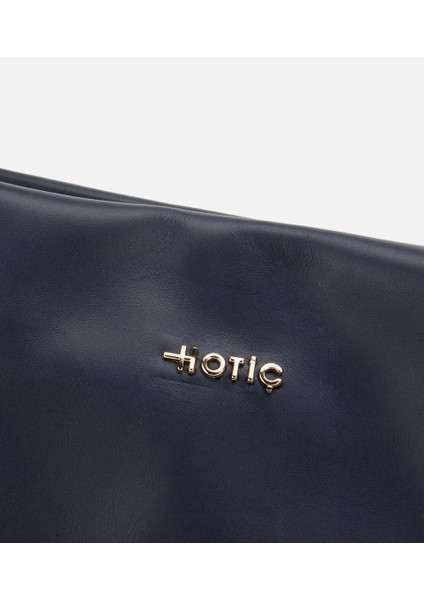 03CAH316260A680 KADIN Deri Lacivert Yumuşak Dokulu Örgü Askı Detaylı Omuz Çantası indirimleri