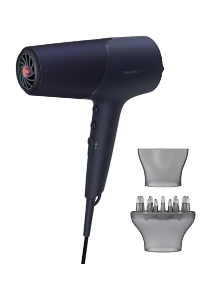 Philips Saç Kurutma Makinesi, Thermoshield Isı Koruması, 4 Kat Iyonik Bakım, 110 Km/s Hava Akışı,%20 Daha Hızlı Kurutma, 3 Isı ve 2 Hız Ayarı, Soğuk Hava Üfleme, 2300W Güçlü Performans, BHD510/10 fiyatları