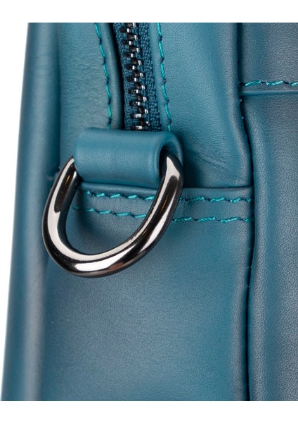 Apollo 15-16 Inç Deri Laptop Çantası BRN4EF Mavi indirimleri