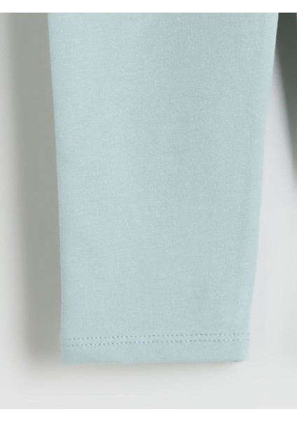 Yeni Sezon Beli Lastikli Kız Çocuk Tayt 2'li modelleri