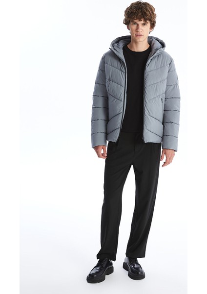 Yeni Sezon Standart Kalıp Kapüşonlu Erkek Şişme Mont fiyatları