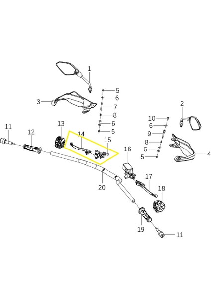 JEDI750 Debriyaj Kolu Kütüklü Sol fiyatları