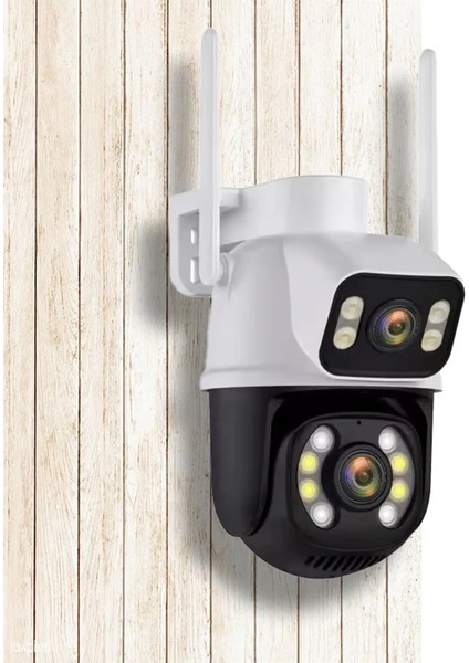 Çift Full Hd Hareketli Kablosuz Dış Mekan Güvenlik Kamerası