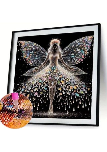5 D Kendin Yap 20 cm x 20 cm Elmas Mozaik Boyama Tablo modelleri