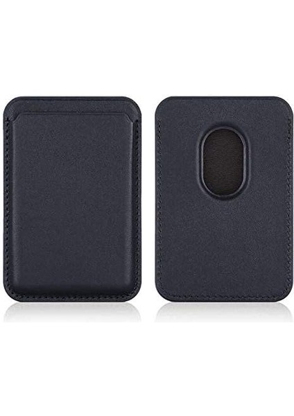 12 Mini Kartlık, Deri, Siyah