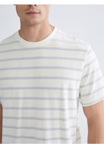 Yeni Sezon Bisiklet Yaka Çizgili Penye Erkek Tişört modelleri