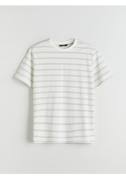 Yeni Sezon Bisiklet Yaka Çizgili Penye Erkek Tişört indirimleri