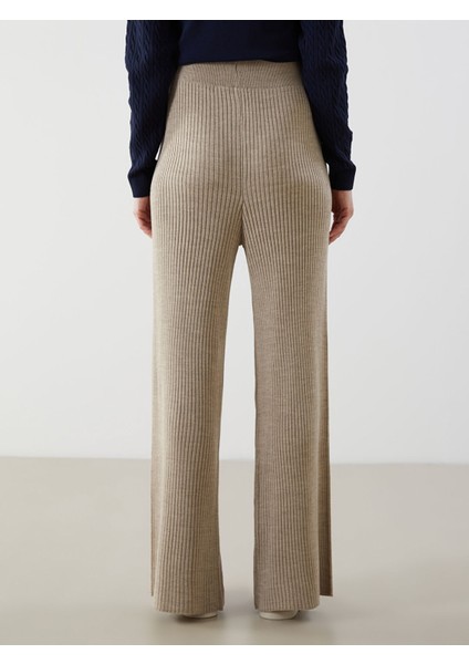 Yeni Sezon Beli Lastikli Kadın Triko Pantolon fırsatları