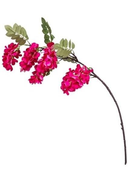 Yapay Çiçek Koyu Pembe Visterya 90 Cm. fiyatları