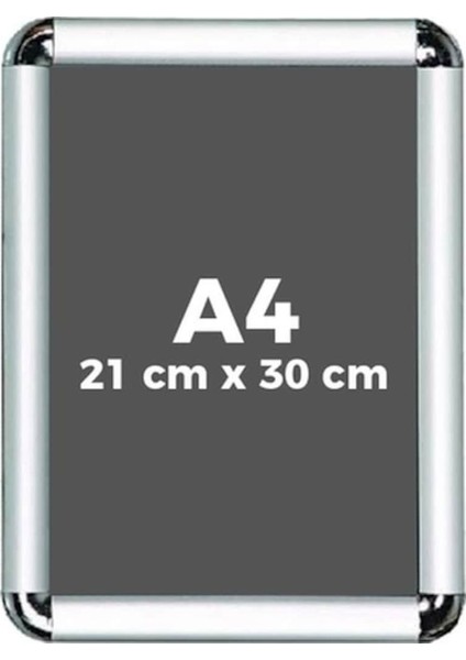 A4 Eko Seri Çerçeve Rondo Köşe Aç Kapa Açılır Kapanır