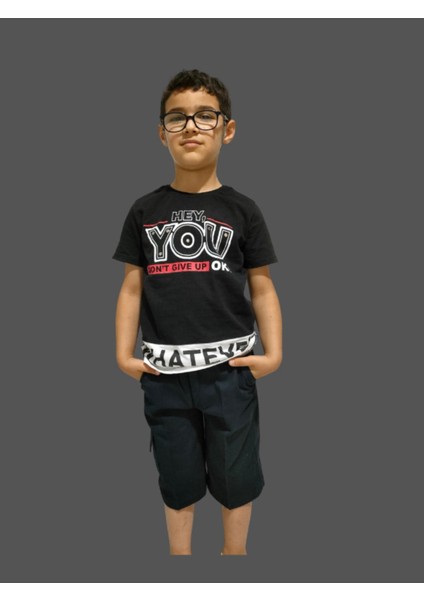 Lacivert Çocuk Kapri modelleri