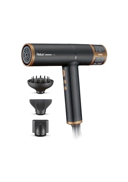 Relux RHD9190B Keratin Care Bldc Motor Saç Kurutma Makinesi 1900W