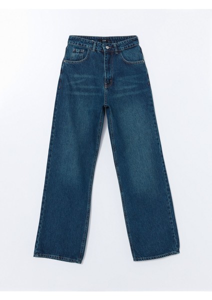 Yeni Sezon Straight Fit Kadın Jean Pantolon indirimleri