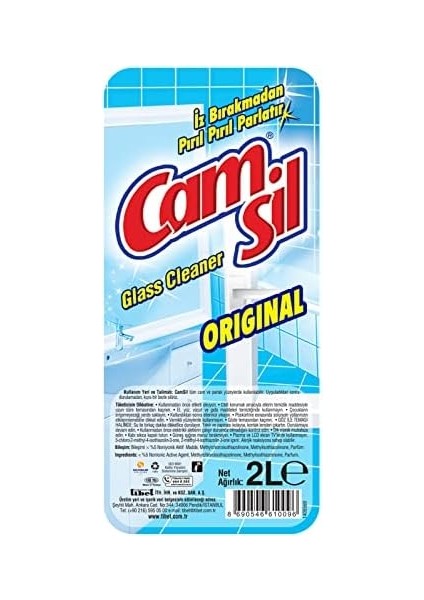 Camsil Orjinal Mavi 2lt Dökme