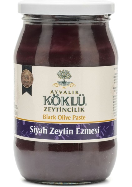 Köklü Siyah Zeytin Ezmesi 350 gr