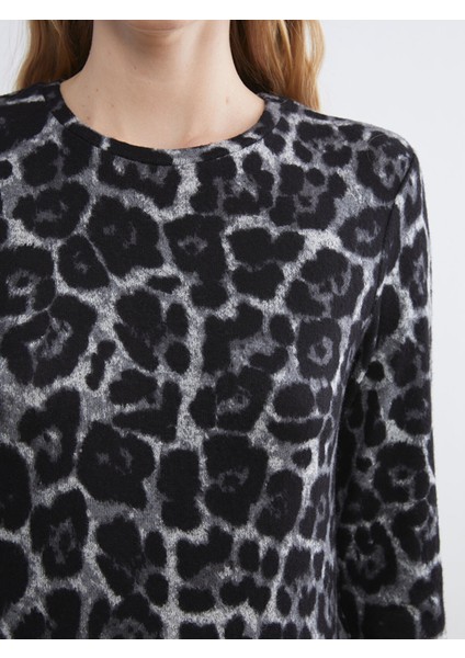 Yeni Sezon Bisiklet Yaka Desenli Bluz fırsatları