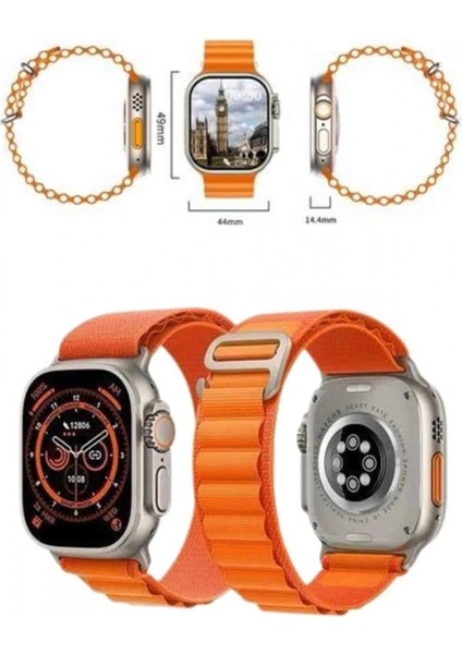 Ieg® Akıllı Saat Amoled Ekran Bluetooth Bağlantılı Özel Tasarım Unısex fırsatları