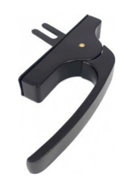 Alüminyum Doğrama Aldoks Pencere Ispanyolet Kol Alüminyum Pencere Kolu Antrasit Gri Renk