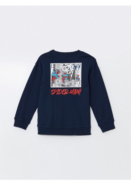 Yeni Sezon Bisiklet Yaka Spider-Man Baskılı Erkek Çocuk Tişört modelleri