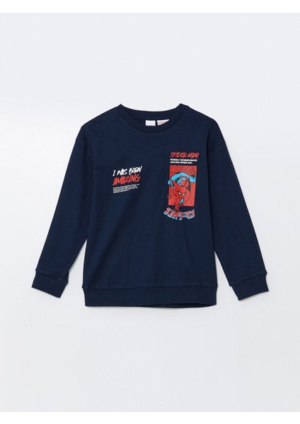 Yeni Sezon Bisiklet Yaka Spider-Man Baskılı Erkek Çocuk Tişört indirimleri