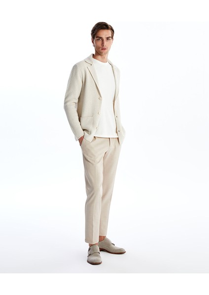 Yeni Sezon Standart Kalıp Ceket Yaka Erkek Triko Hırka fiyatları