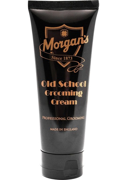 Morgan&apos;s Pomade Old School Grooming Cream - Orta Tutuşlu Parlak Görünümlü Şekiilendirici Bakım Kremi 100 ml