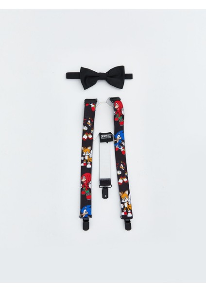 Yeni Sezon Sonic Baskılı Erkek Çocuk Pantolon Askısı fiyatları