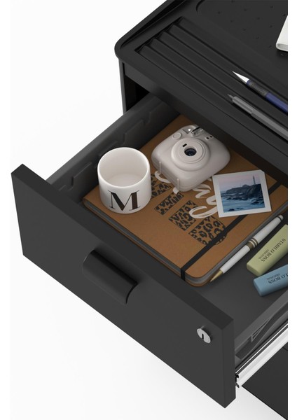 Pal Keson, Üç Çekmeceli, Siyah fiyatları