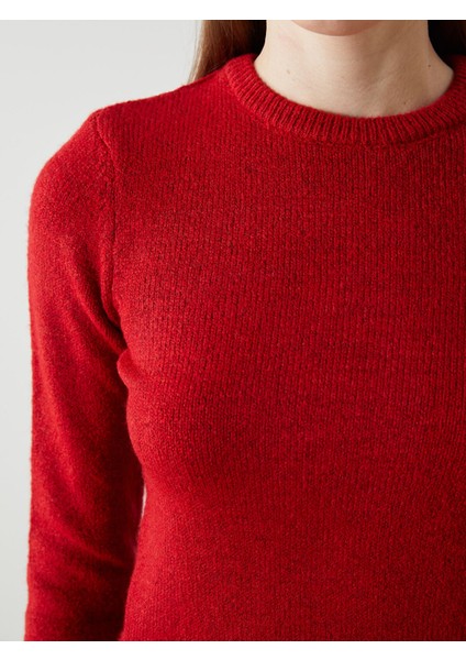 Yeni Sezon Bisiklet Yaka Kadın Triko Kazak modelleri